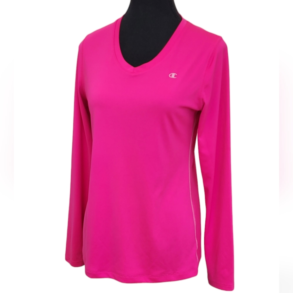 😍3/$25 CHAMPION Powertrain Activewear Long Sleeve Running Shirt